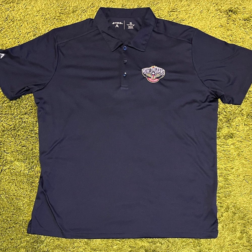 New Orleans Pelicans Mens Antigua POLO XL